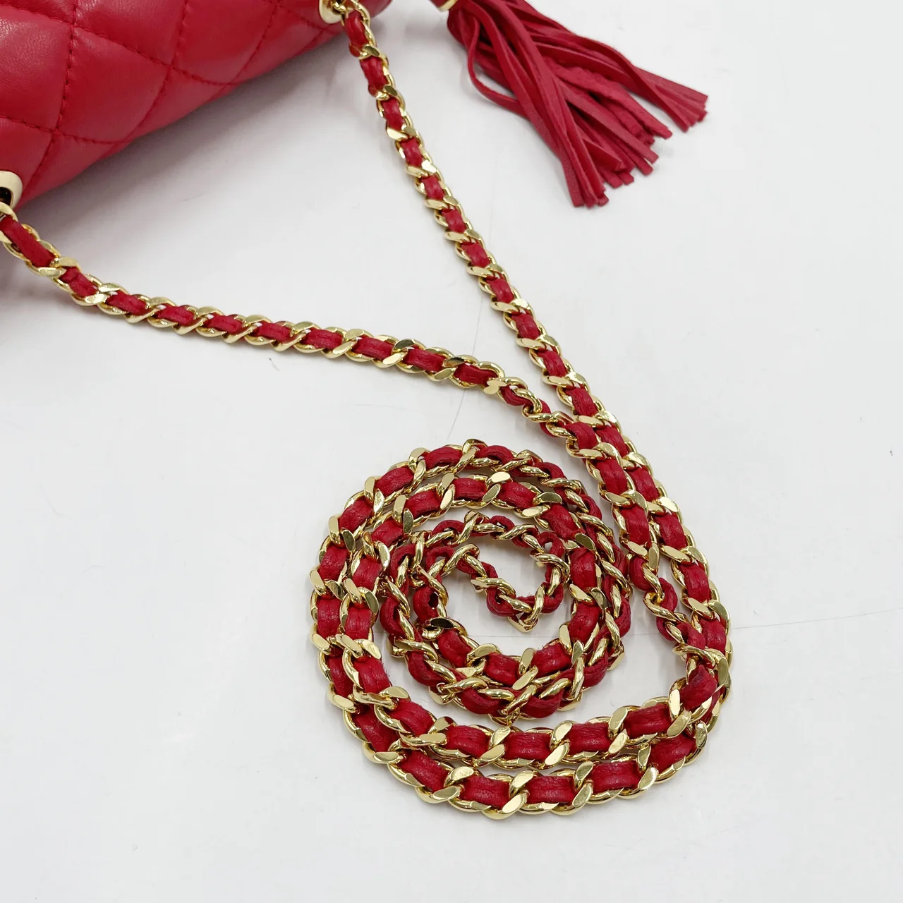 GIVENCHY SHOULDER BAG (RED) view 6