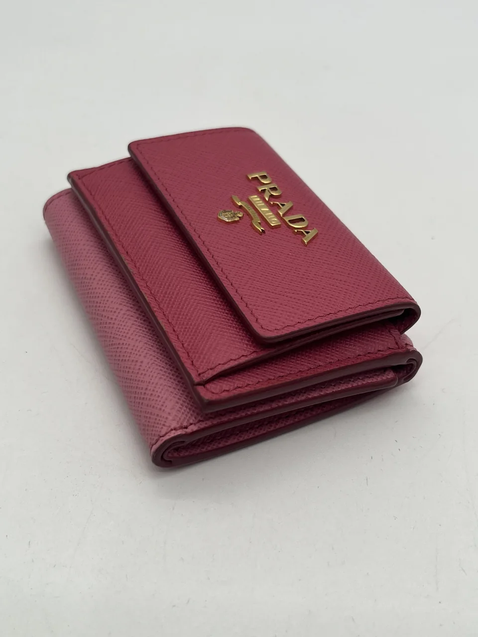 PRADA TRIFOLD WALLET (PINK) photo 4