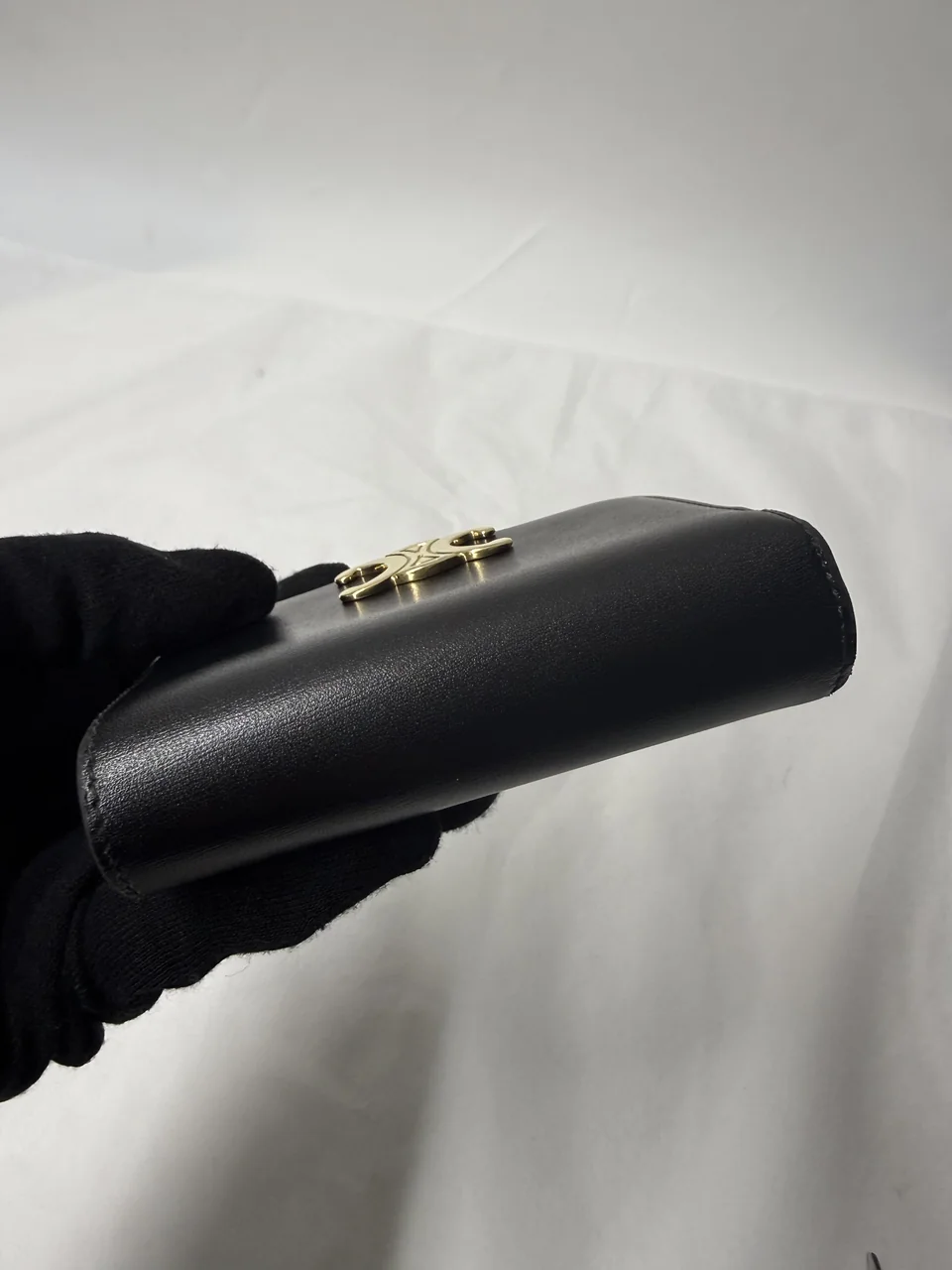 CELINE TRIOMPHE COMPACT WALLET view 6