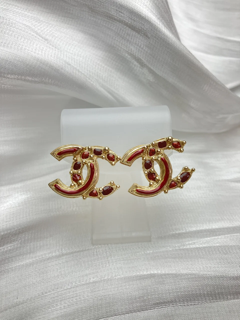 CHANEL COCO MARK EARRINGS hover