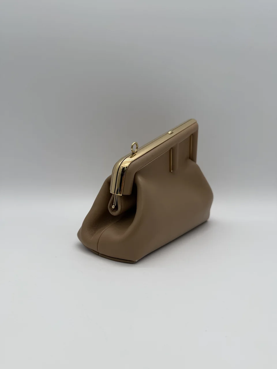 FENDI FIRST SHOULDER BAG (BEIGE) view 4