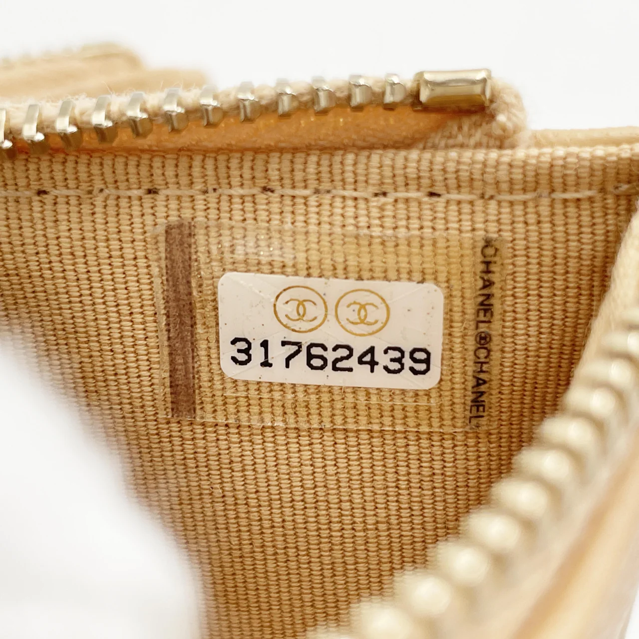 CHANEL LAMB SKIN BIFOLD WALLET (31 SERIAL CODE) view 13