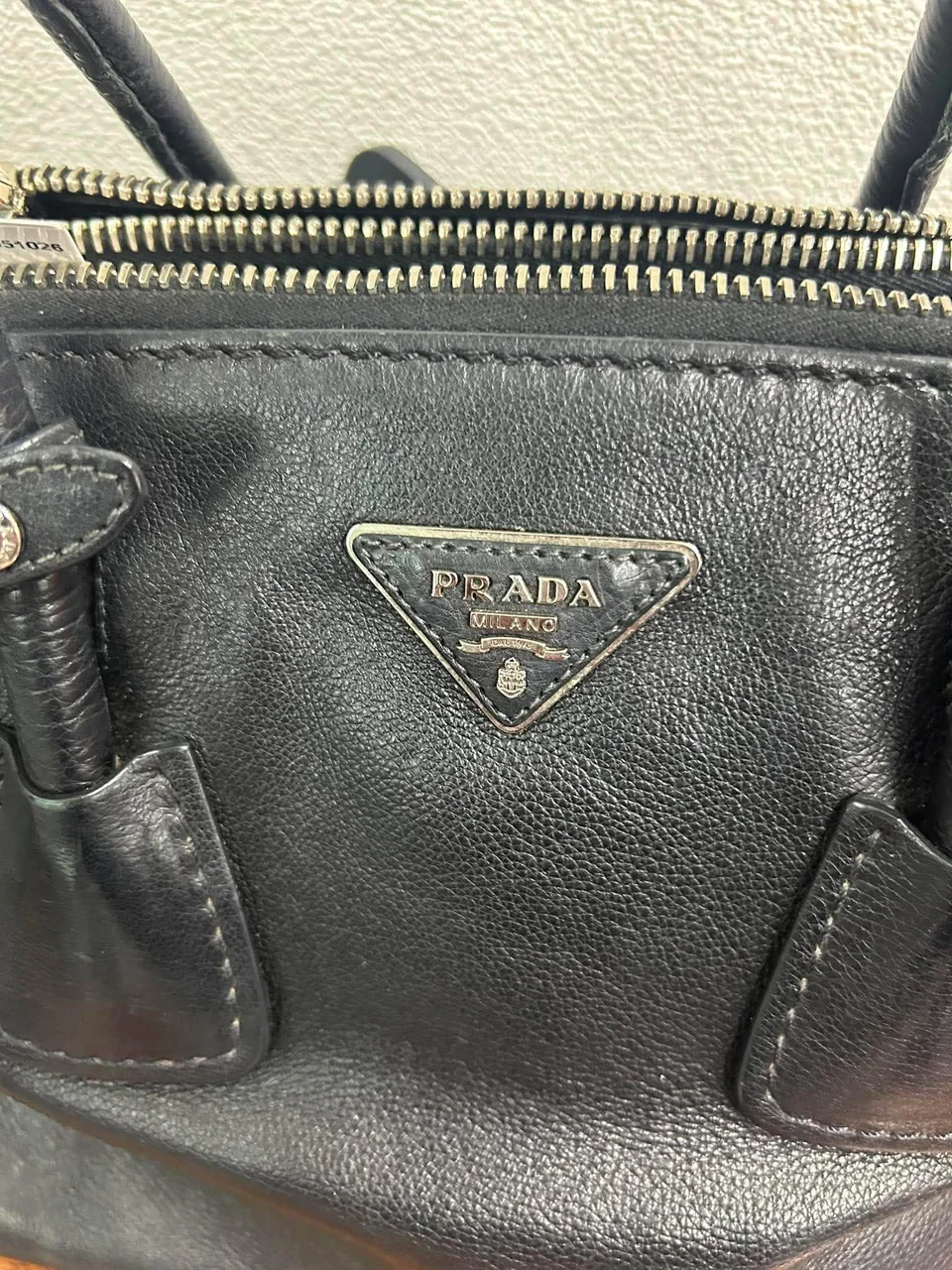 PRADA TRIANGLE LOGO (BLACK) photo 8