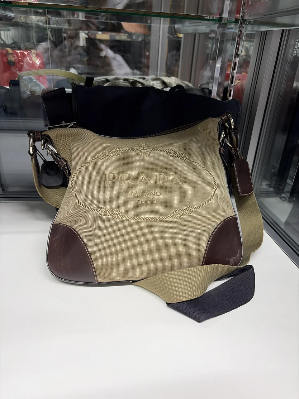 PRADA LOGO JACQUARD hover