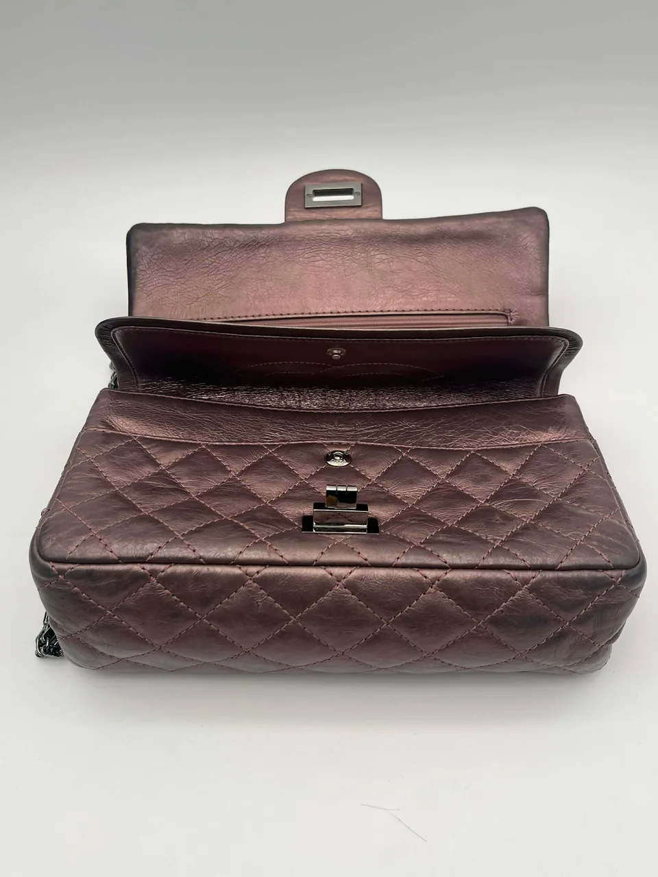 CHANEL 2.55 MATELASSE CHAIN SHOULDE RBAG photo 7
