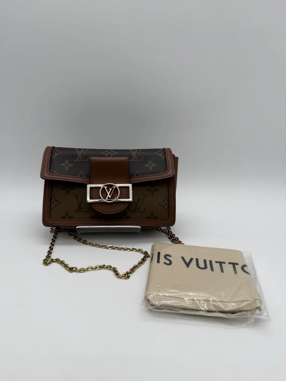 LV MONOGRAM REVERSE PORTEFEUILLE DAUPHINE view 7