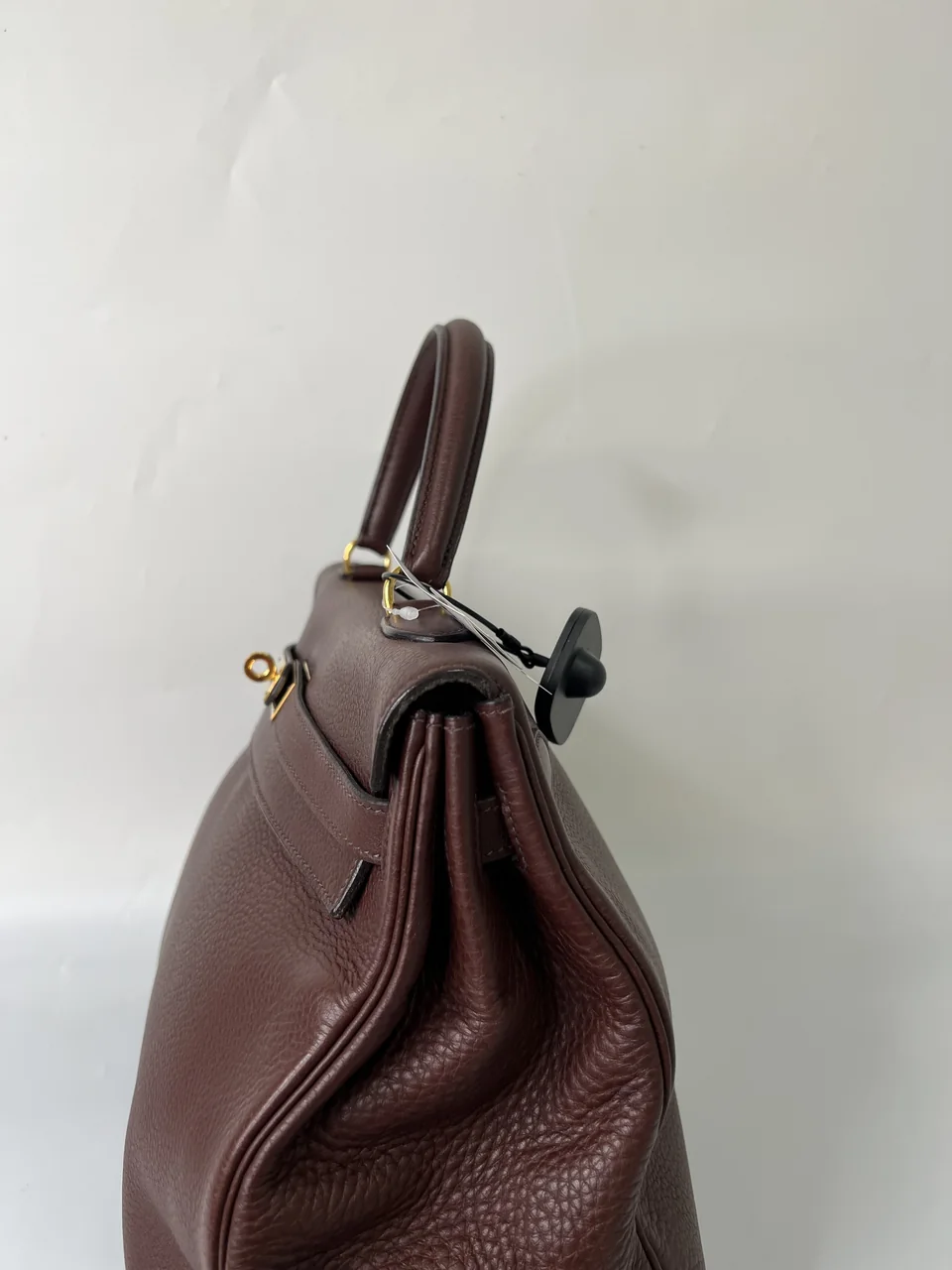 HERMES KELLY 35 (TAURILLON, BROWN, □A STAMP) view 4