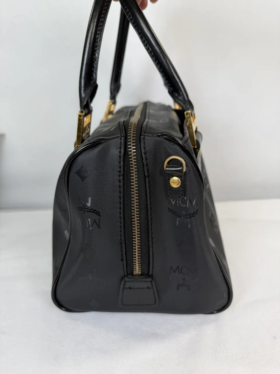 MCM VICETOS BOSTON BAG (BLACK) view 4