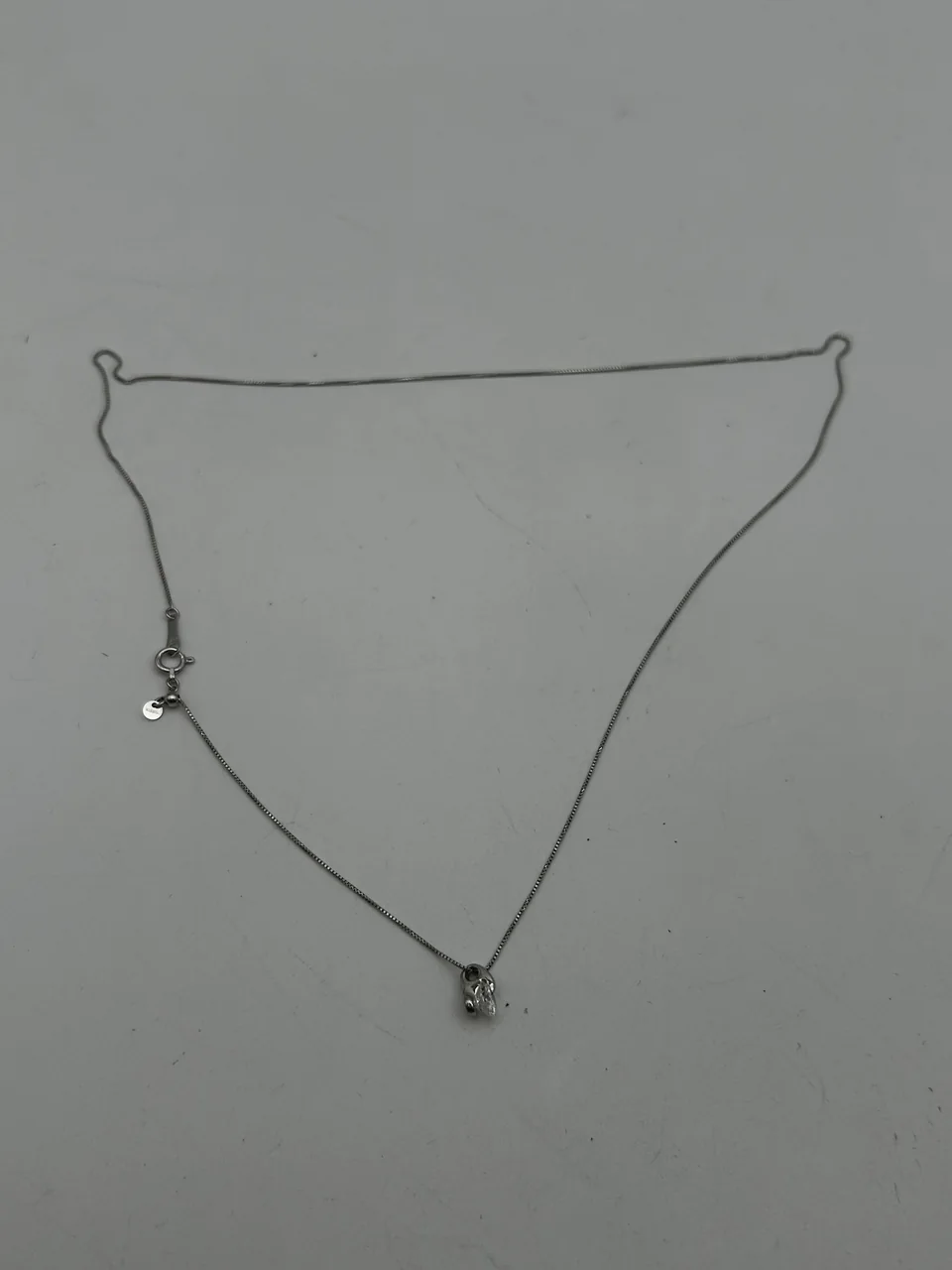 K18WG DIAMOND NECKLACE D0.524CT 2.0G view 5
