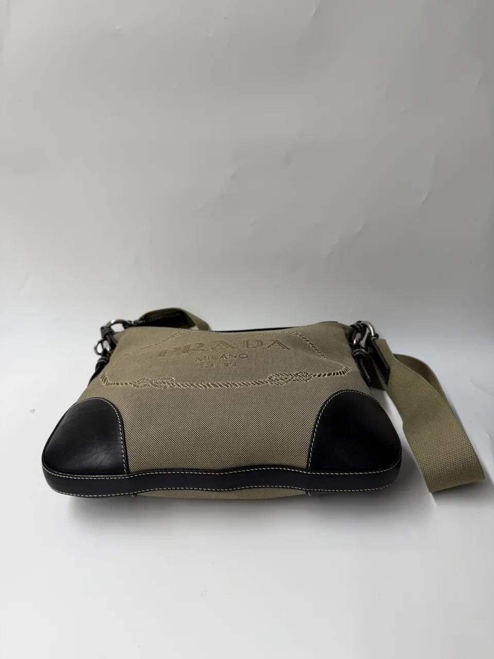PRADA JACQUARD SHOULDER BAG view 4