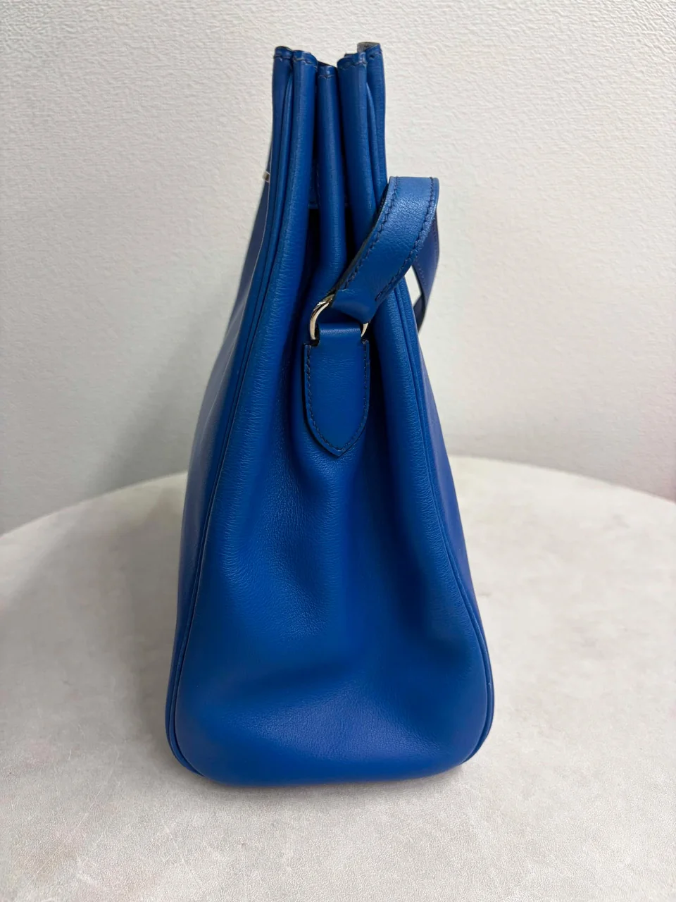 HERMES KELLY SPORTS MM (SWIFT, BLUE, □E STAMP) view 10