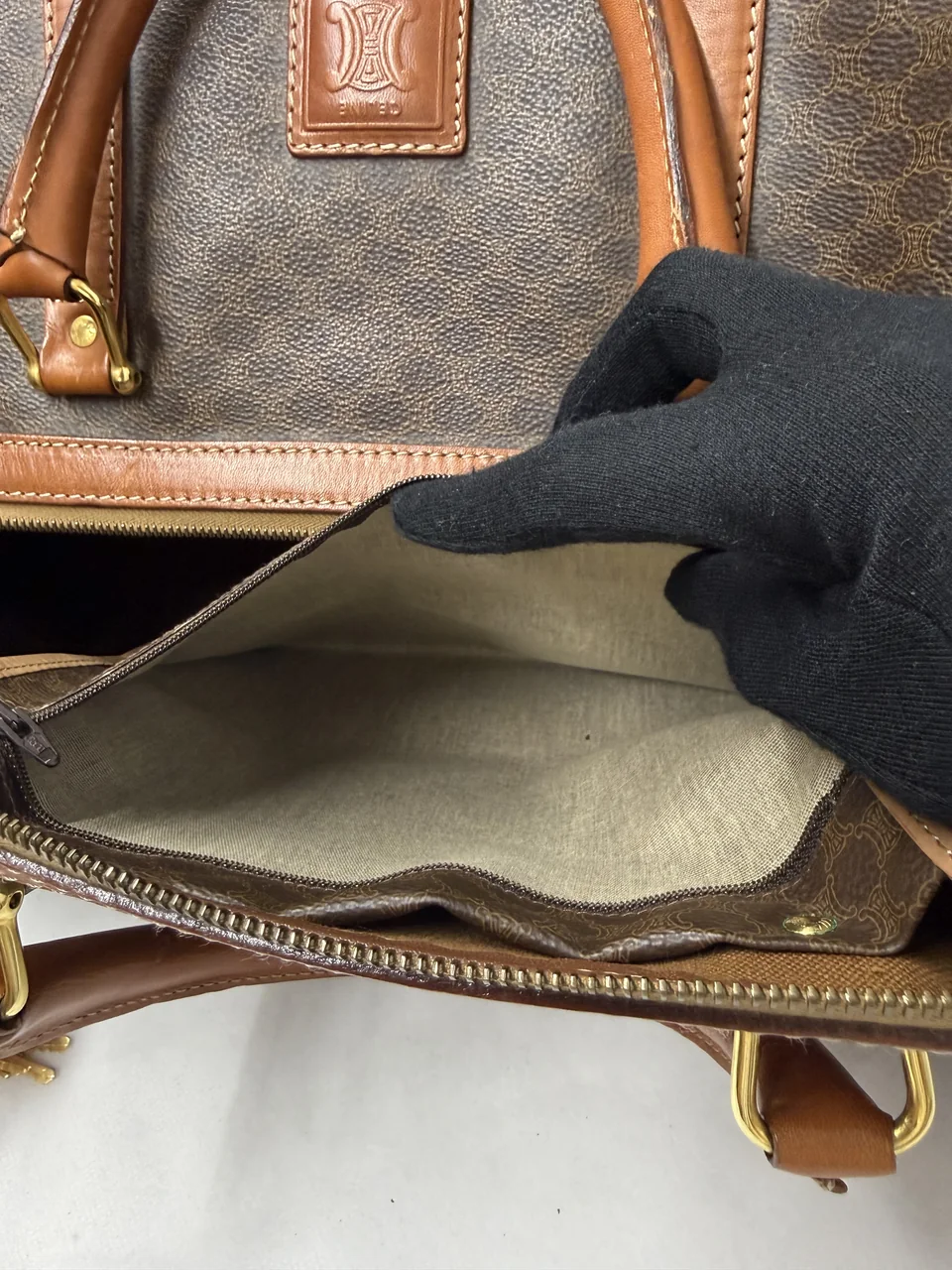 CELINE MACADAM BOSTON BAG view 12