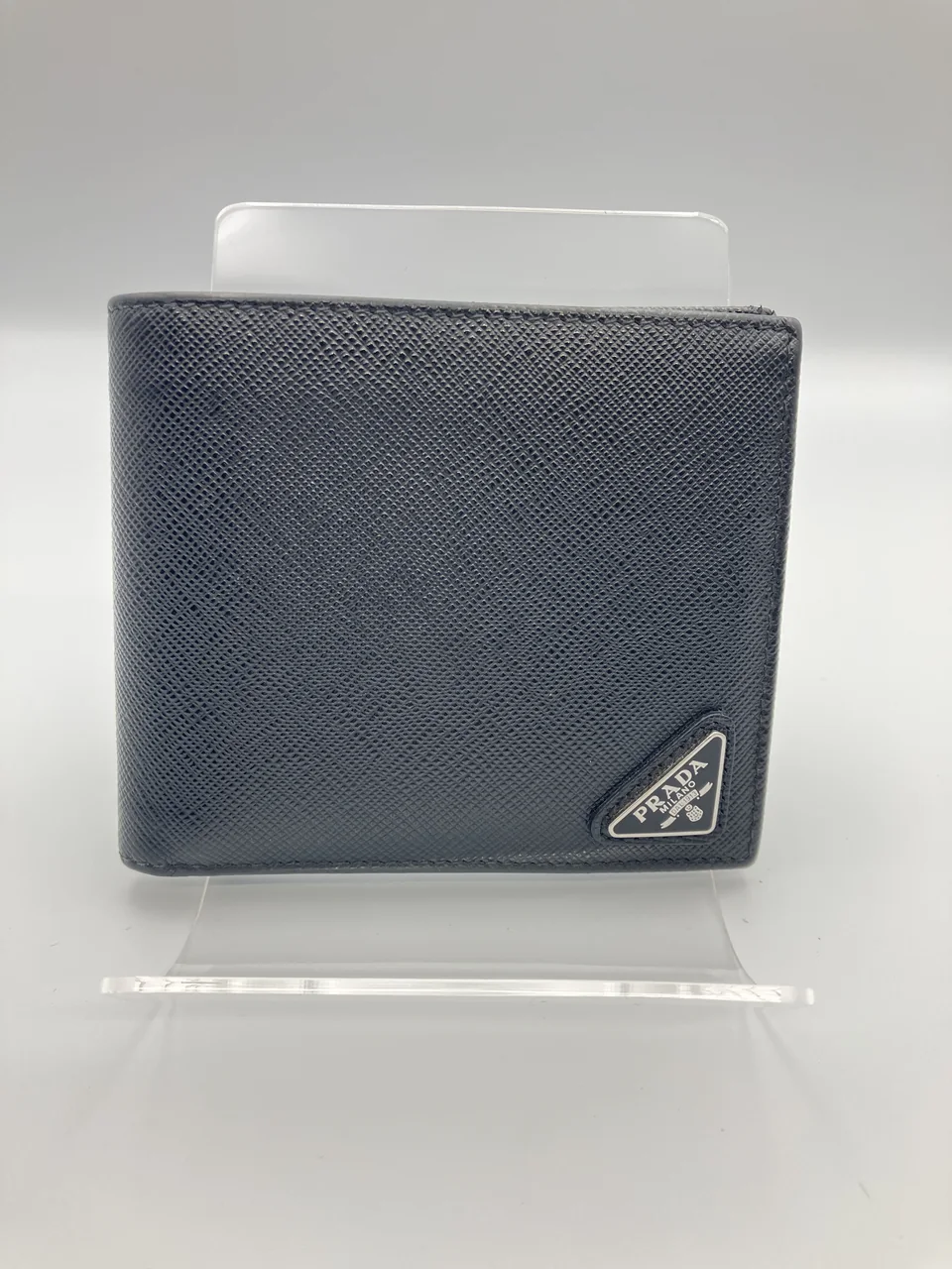 PRADA SAFFIANO BIFOLD WALLET (BLACK)