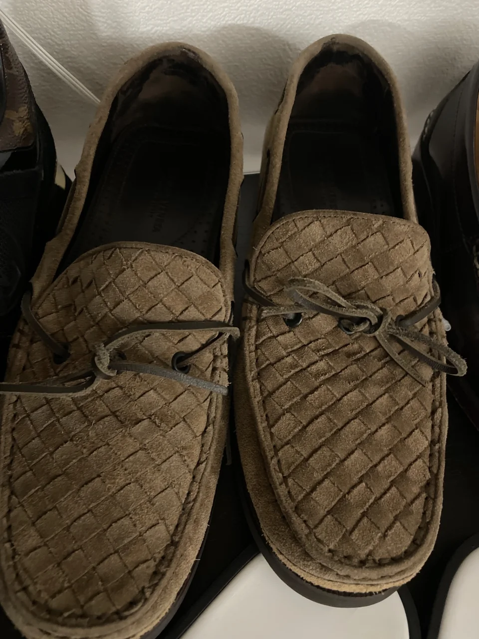 BOTTEGA VENETA INTRECCIATO SLIP ONS