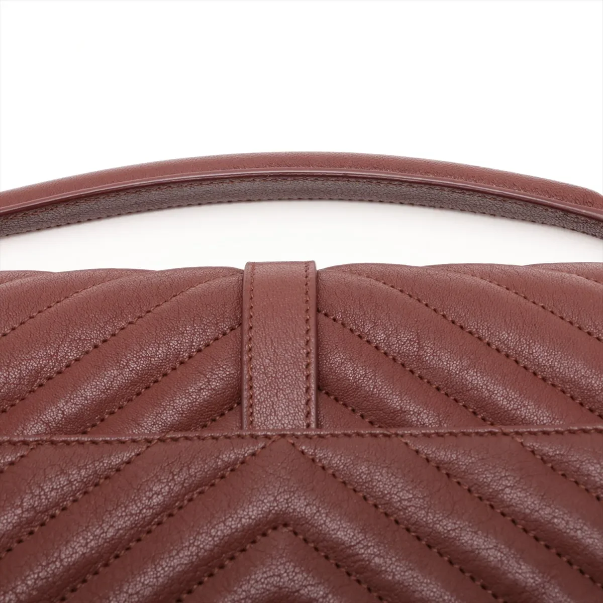 SAINT LAURENT TWO-WAY HANDBAG (BLACK) view 6