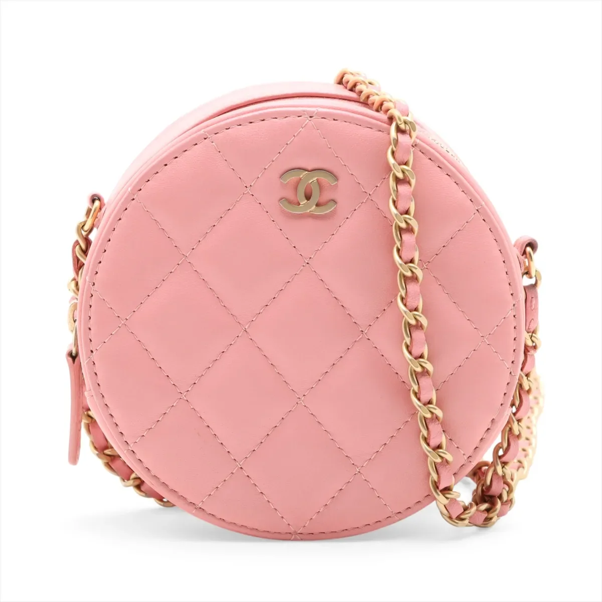 CHANEL LAMB SKIN MATELASSE SHOULDER BAG