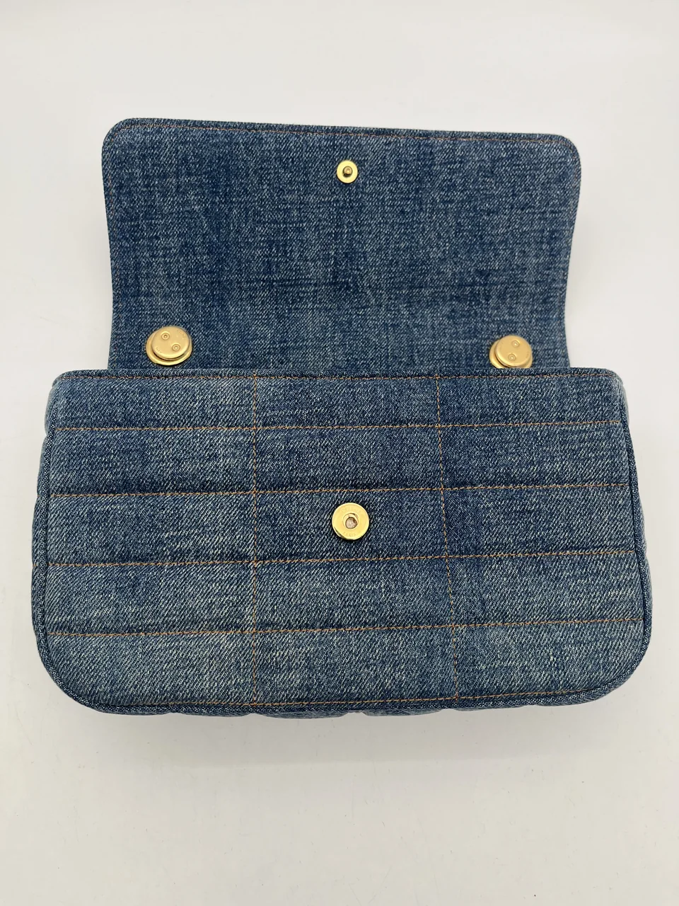 CELINE DENIM CHAIN BAG view 9