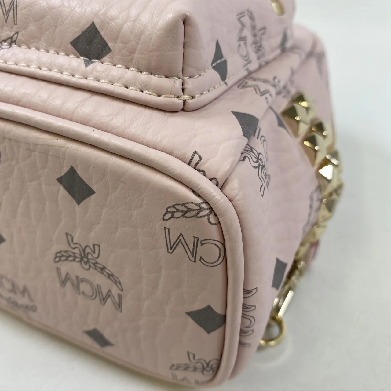 MCM VICETOS BACKPACK (PINK) view 12