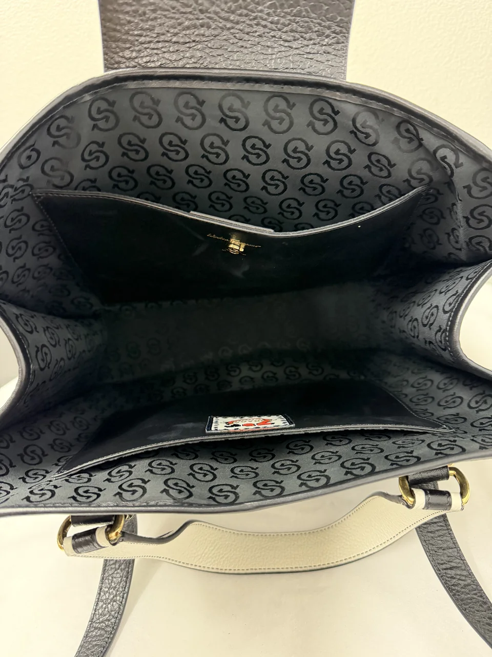 SALVATORE FERRAGAMO TWO-WAY TOTE hover