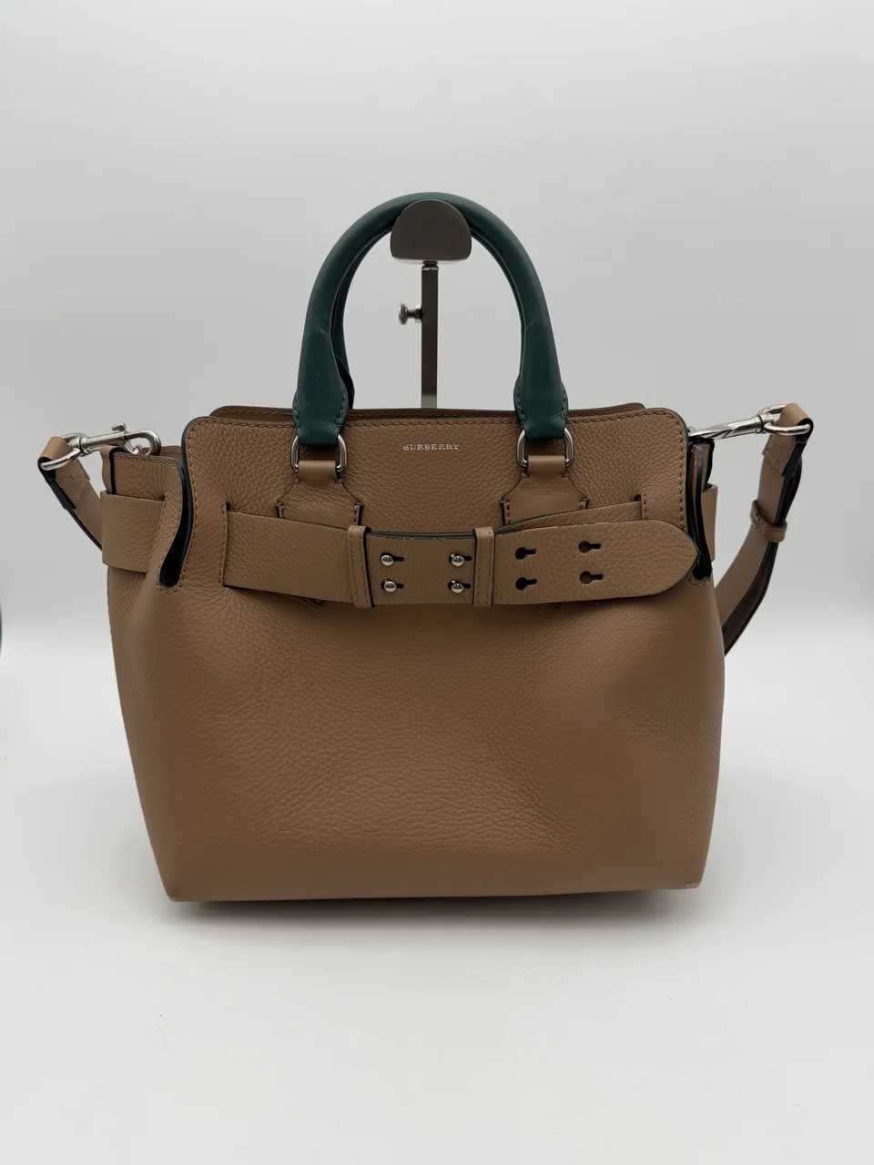 BURBERRY TWO-WAY BAG (BROWN)