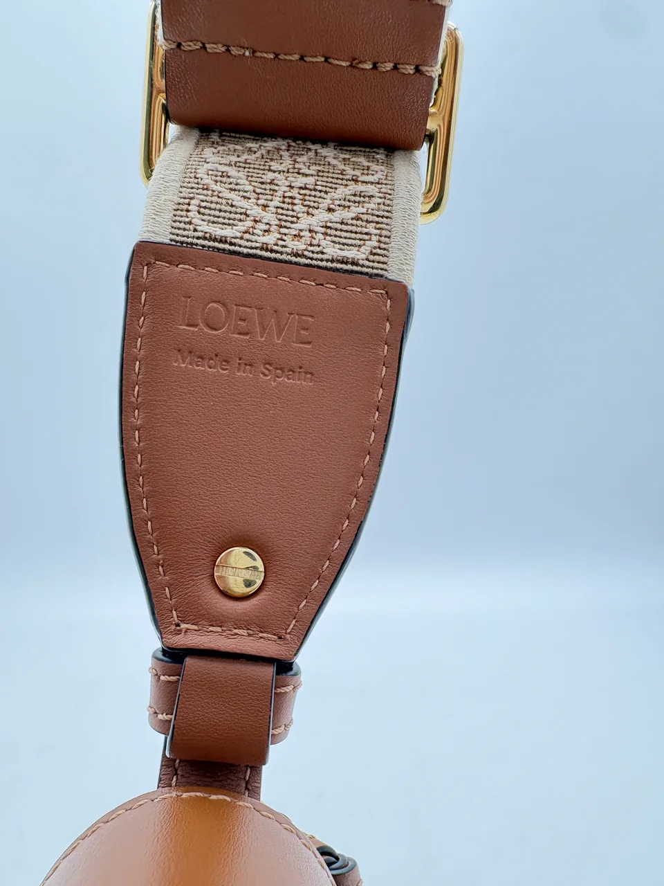 LOEWE GATE DUAL MINI (BROWN) view 8