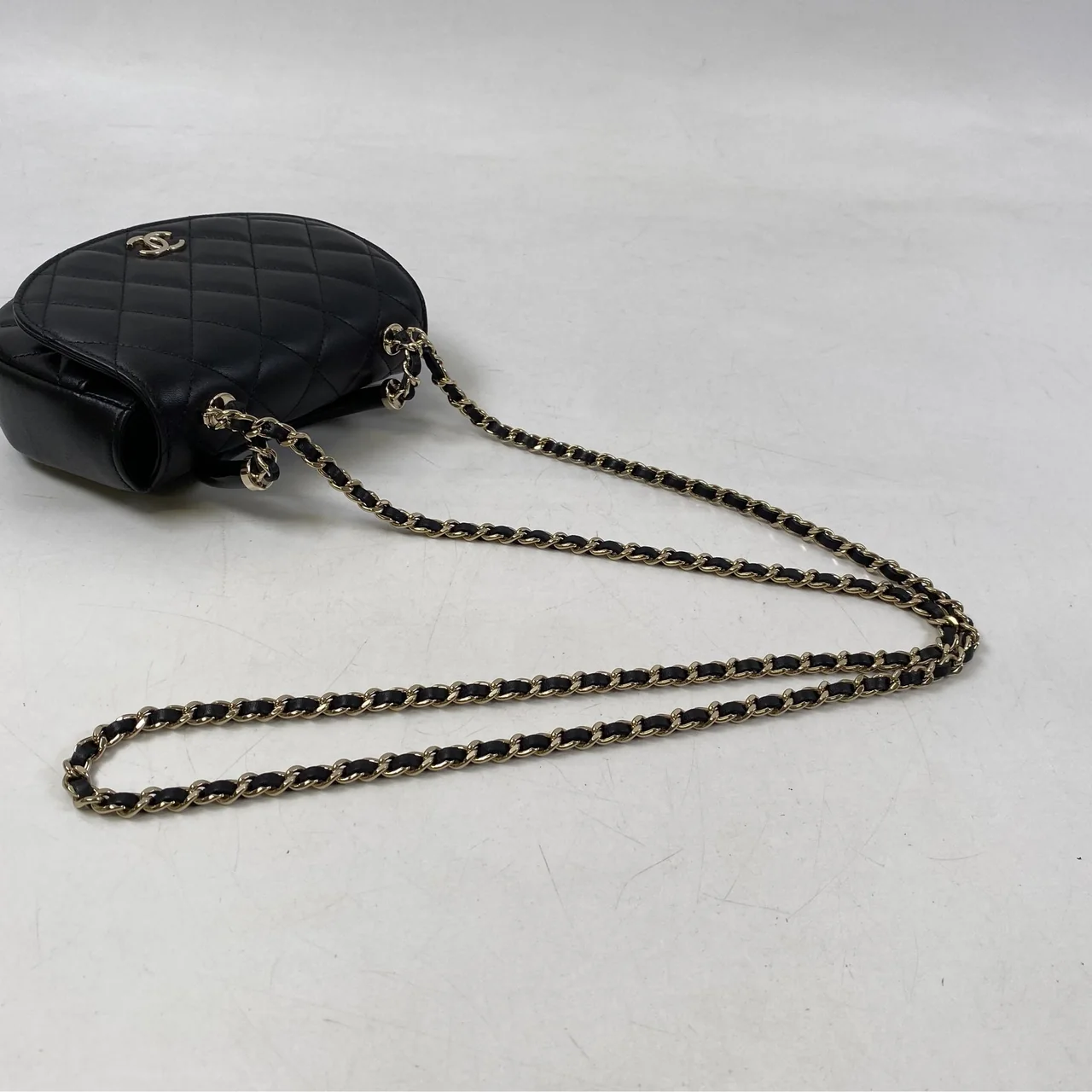 CHANEL LAMB SKIN MATELASSE TWO-WAY SHOULDER BAG view 7