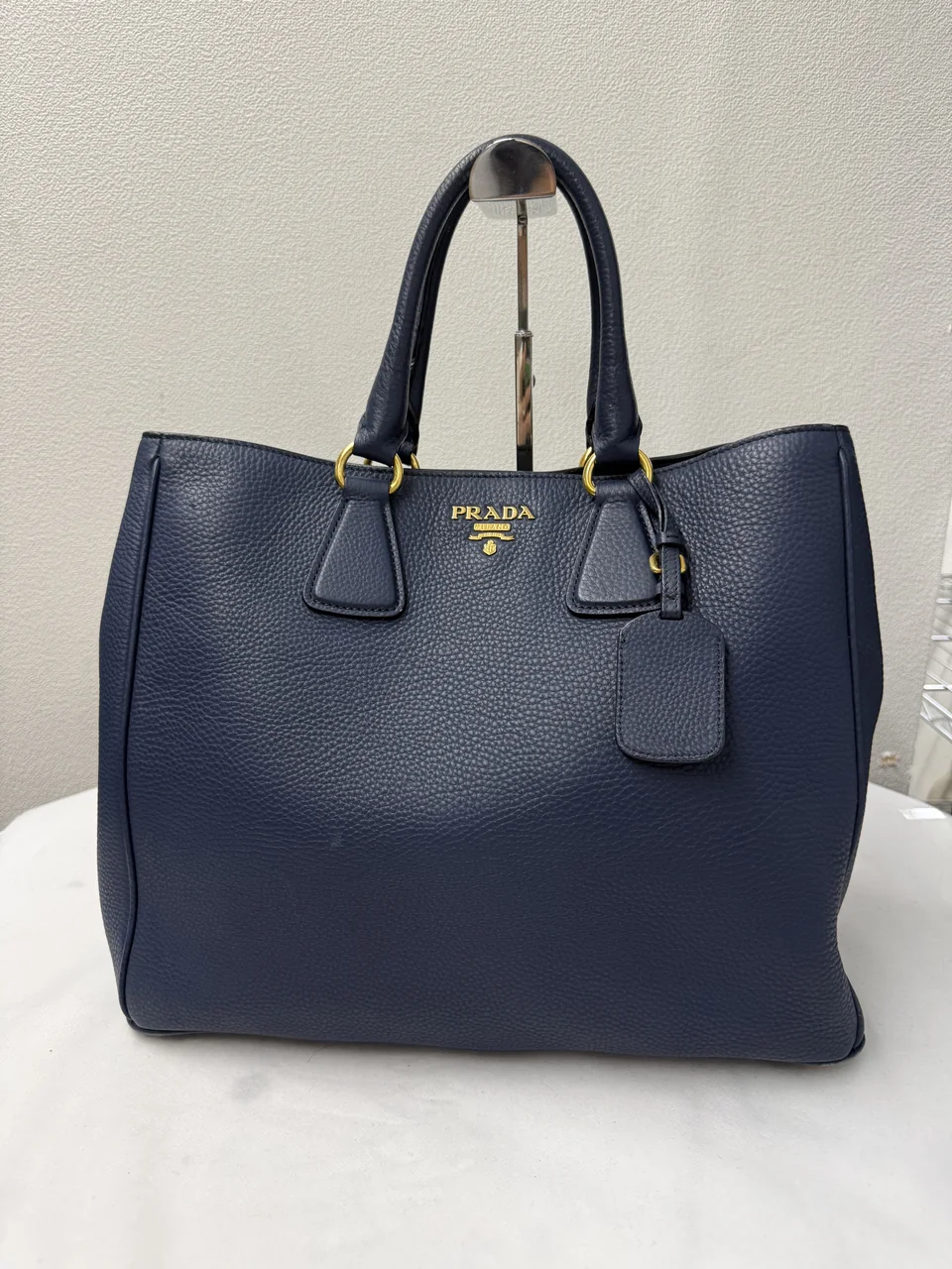 PRADA TOTE BAG (NAVY)
