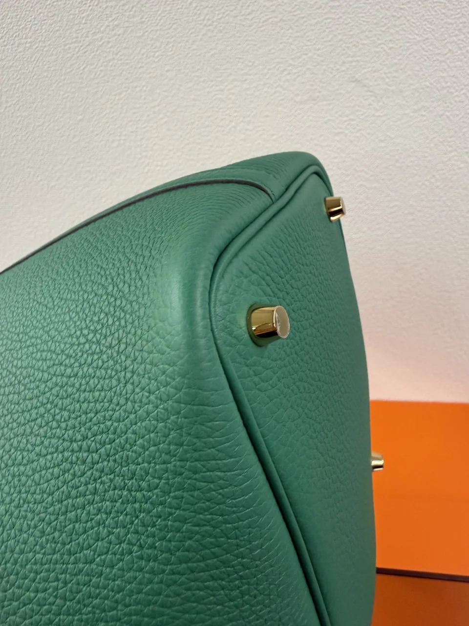 HERMES PICOTIN LOCK PM (TOGO, VERT VERTIGO, K STAMP) view 3