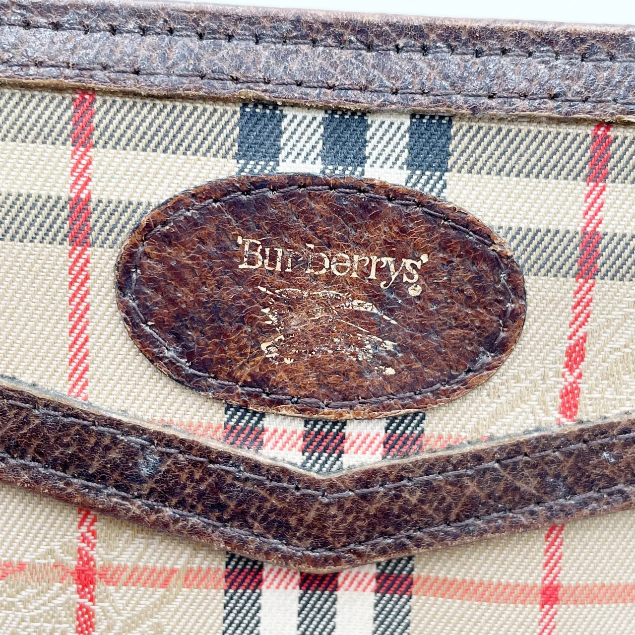 BURBERRY NOVA CHECK CLUTCH BAG view 8