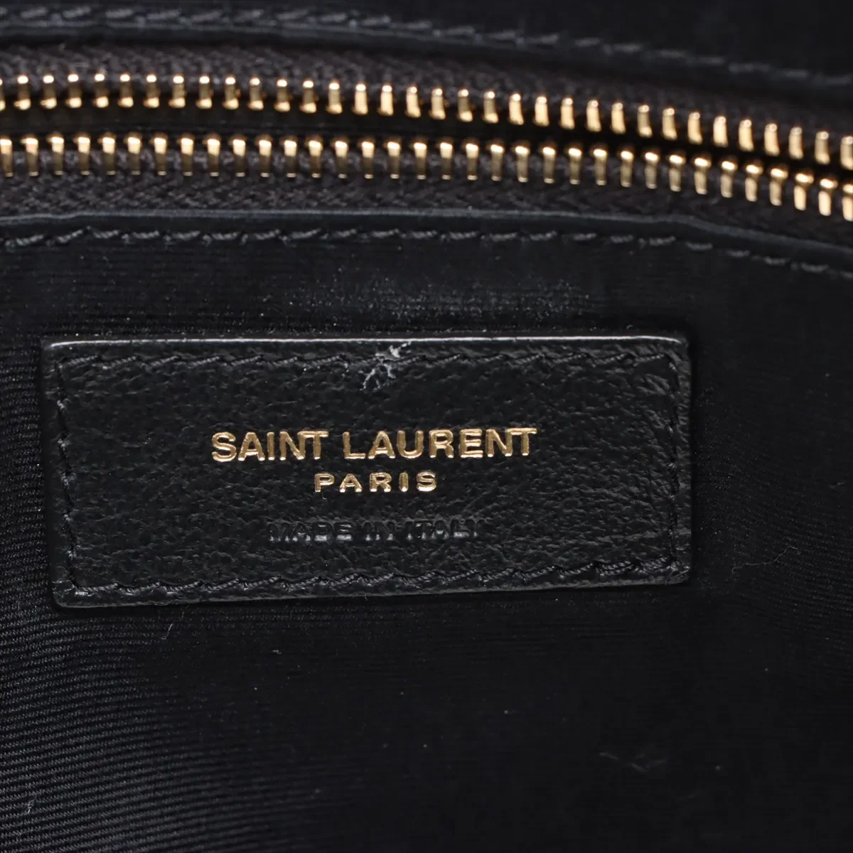 SAINT LAURENT PARIS AGAL (BLACK) view 9