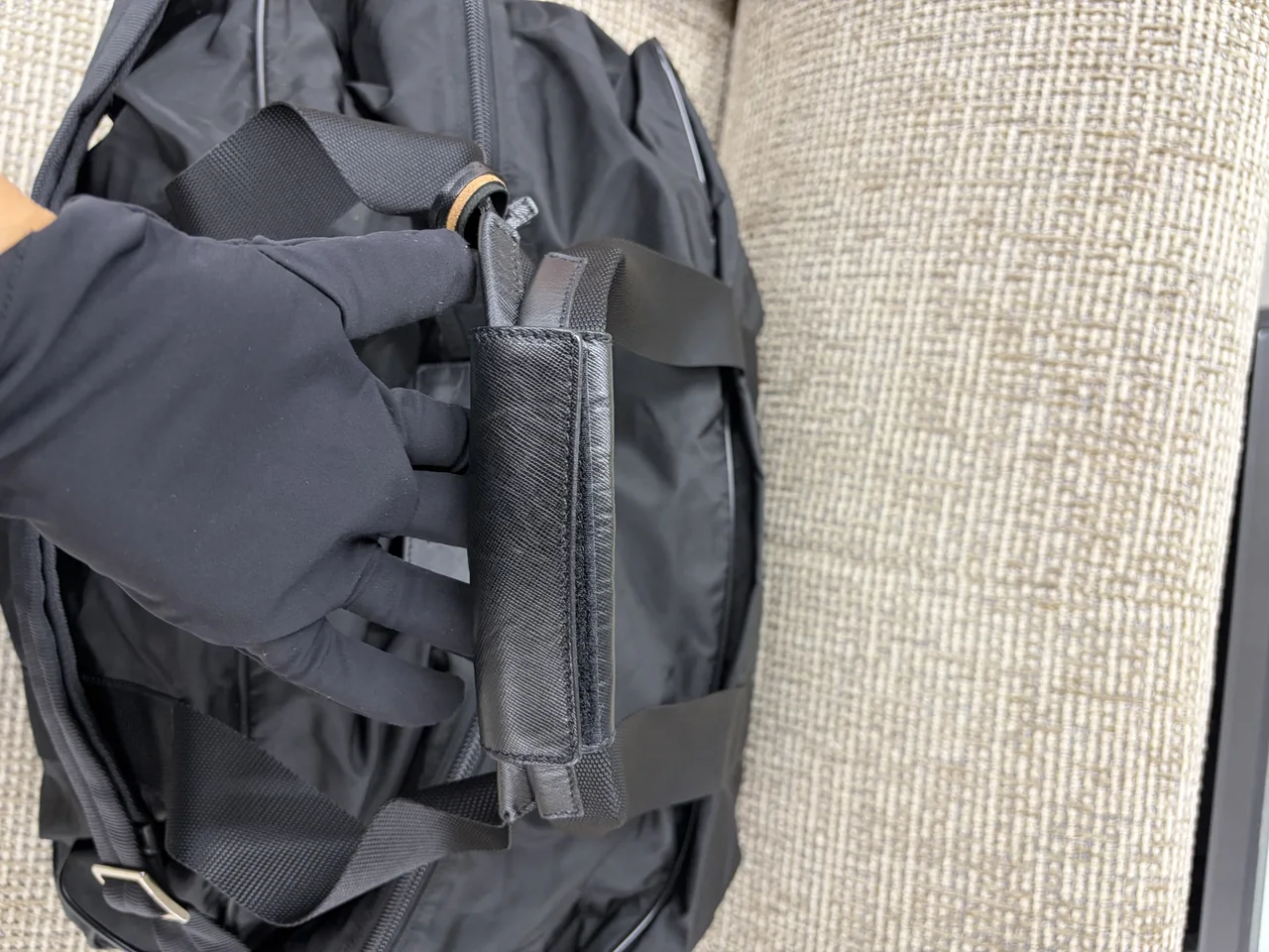 PRADA V60S BOSTON BAG view 7