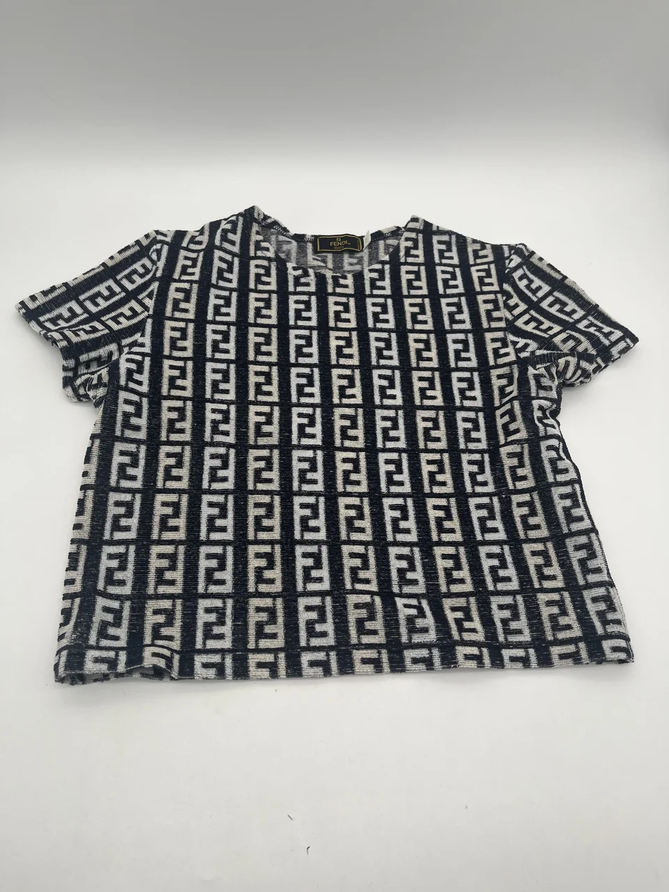 FENDI SHIRT (BLACK/WHITE)