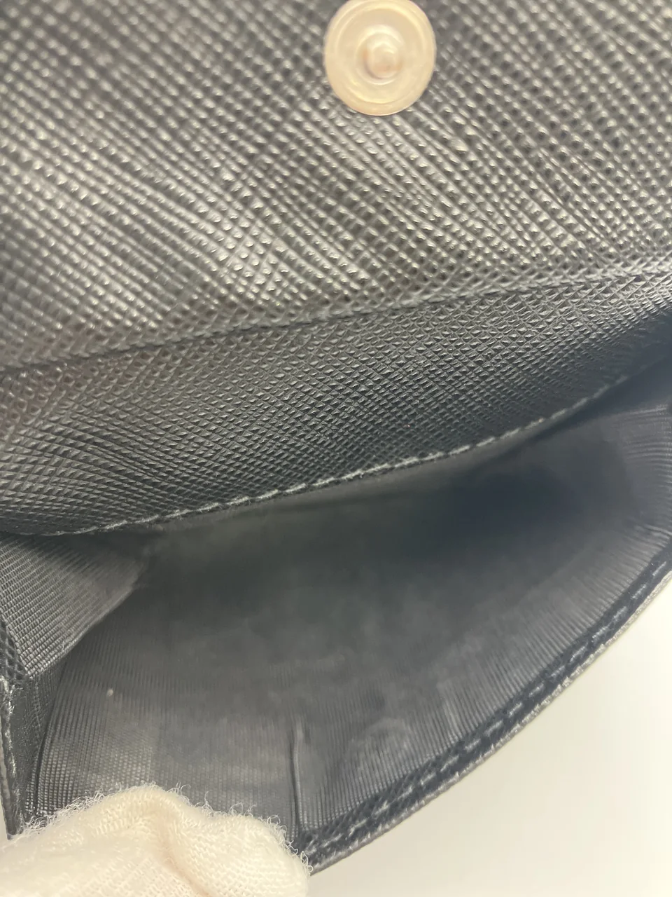 PRADA SAFFIANO BIFOLD WALLET (BLACK) view 12