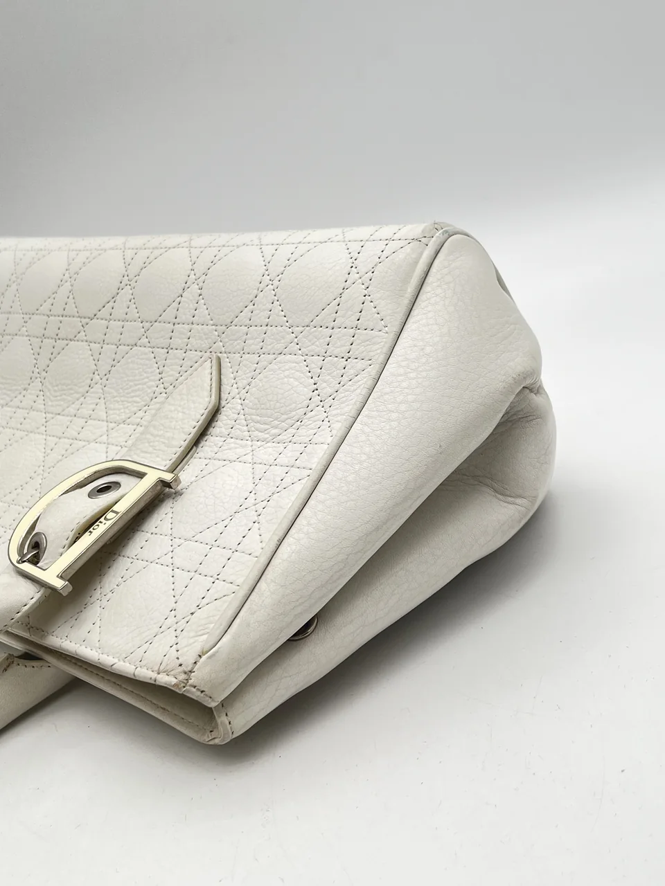 DIOR CANAGE HANDBAG (WHITE) view 6