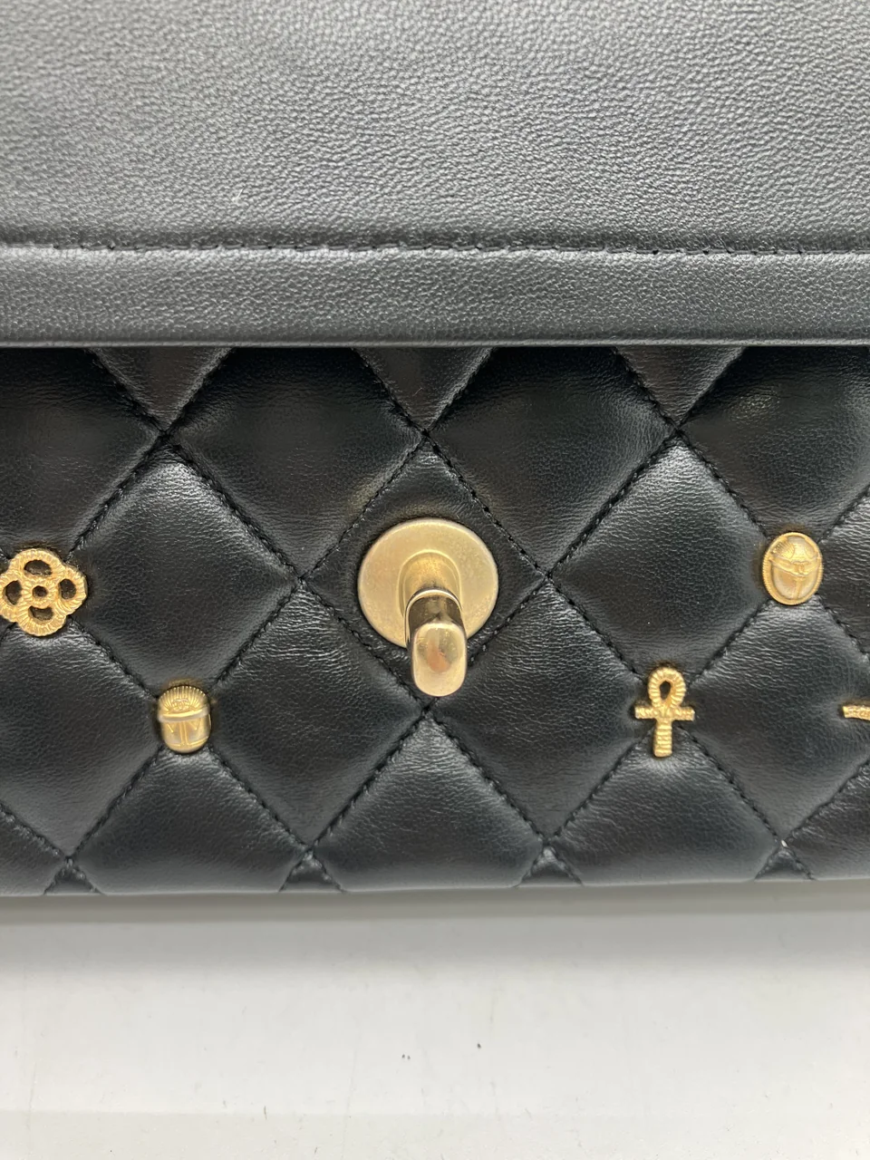 CHANEL MATELASSE 25 EGYPT STUDS DOUBLE FLAP view 13