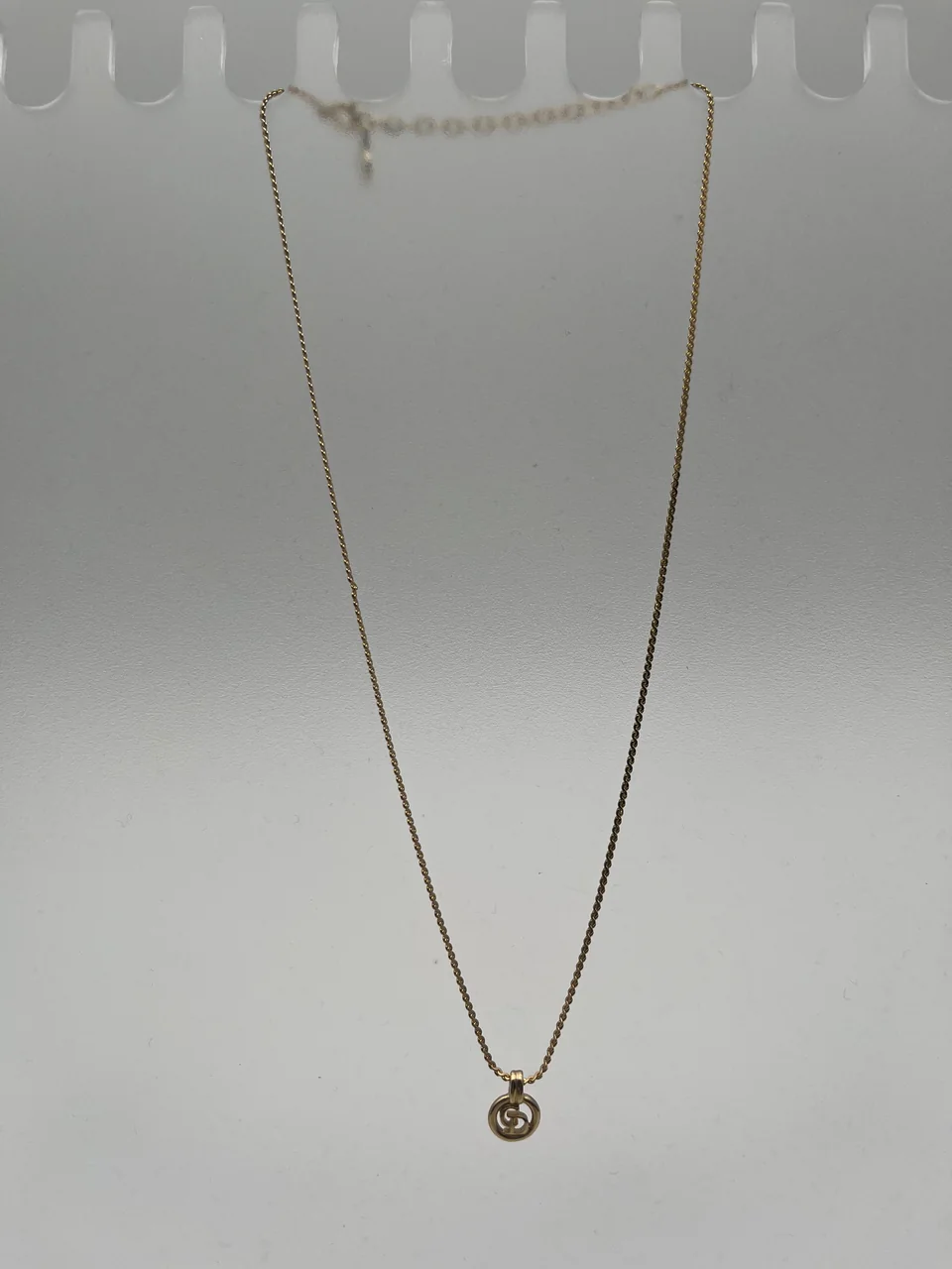 DIOR CD LOGO NECKLACE hover