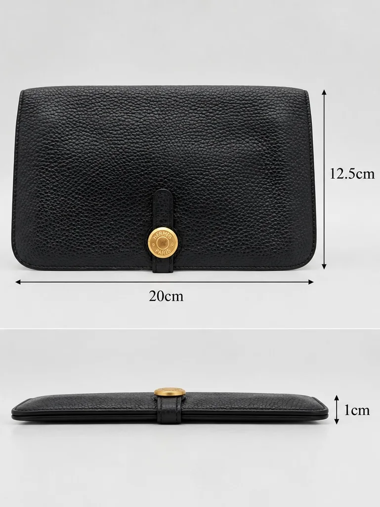 HERMES DOGON GM (BLACK) view 3