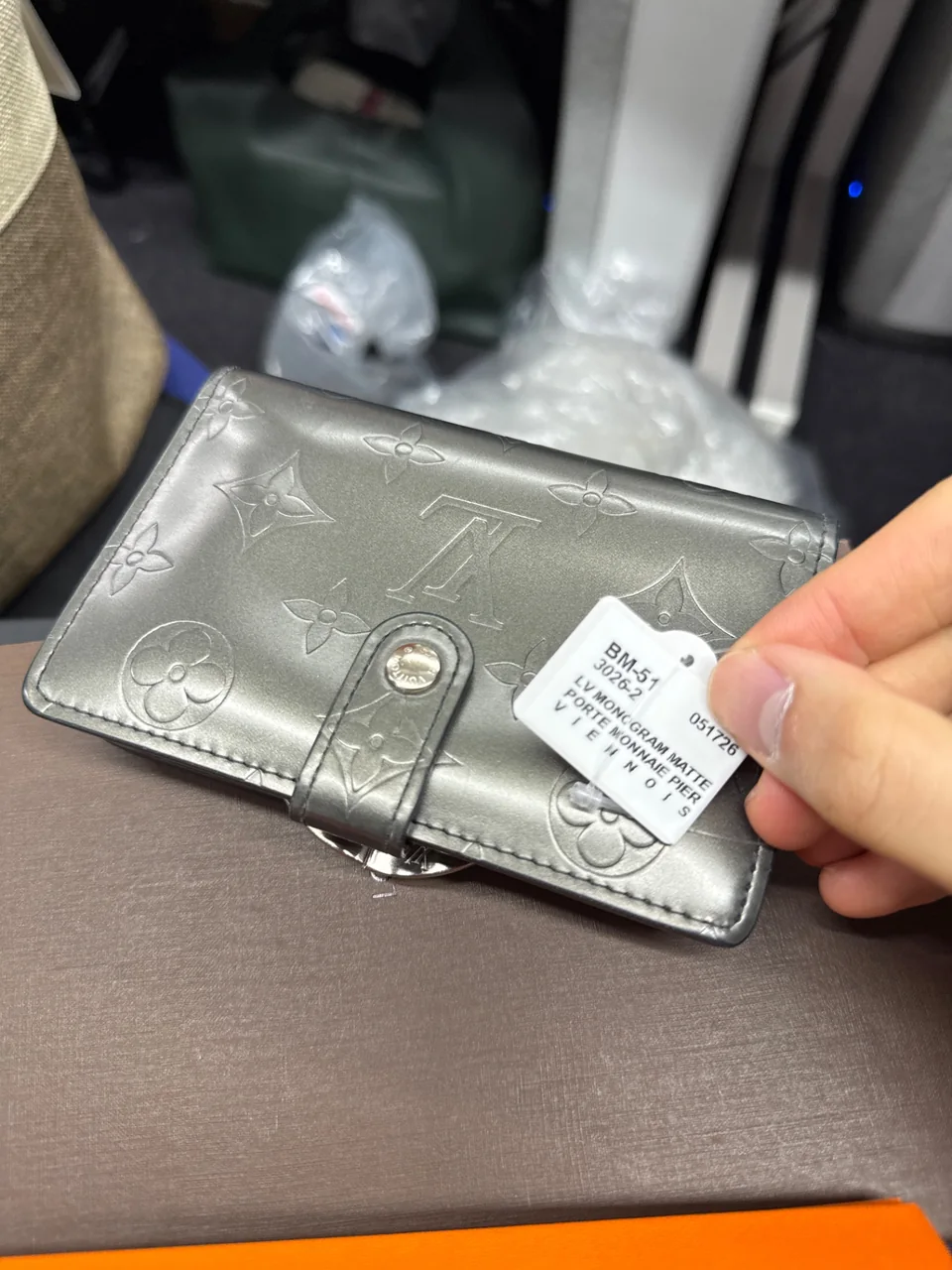 LV MONOGRAM MATTE PORTE MONNAIE PIER VIENNOIS