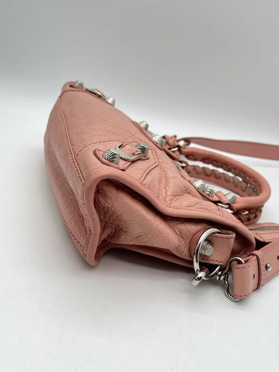 BALENCIAGA CITY TWO-WAY BAG (PINK) view 6