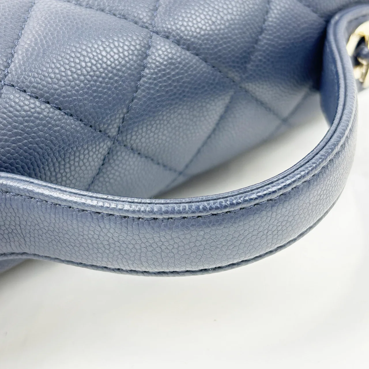 CHANEL CAVIAR TWO-WAY CHAIN SHOULDER BAG view 6
