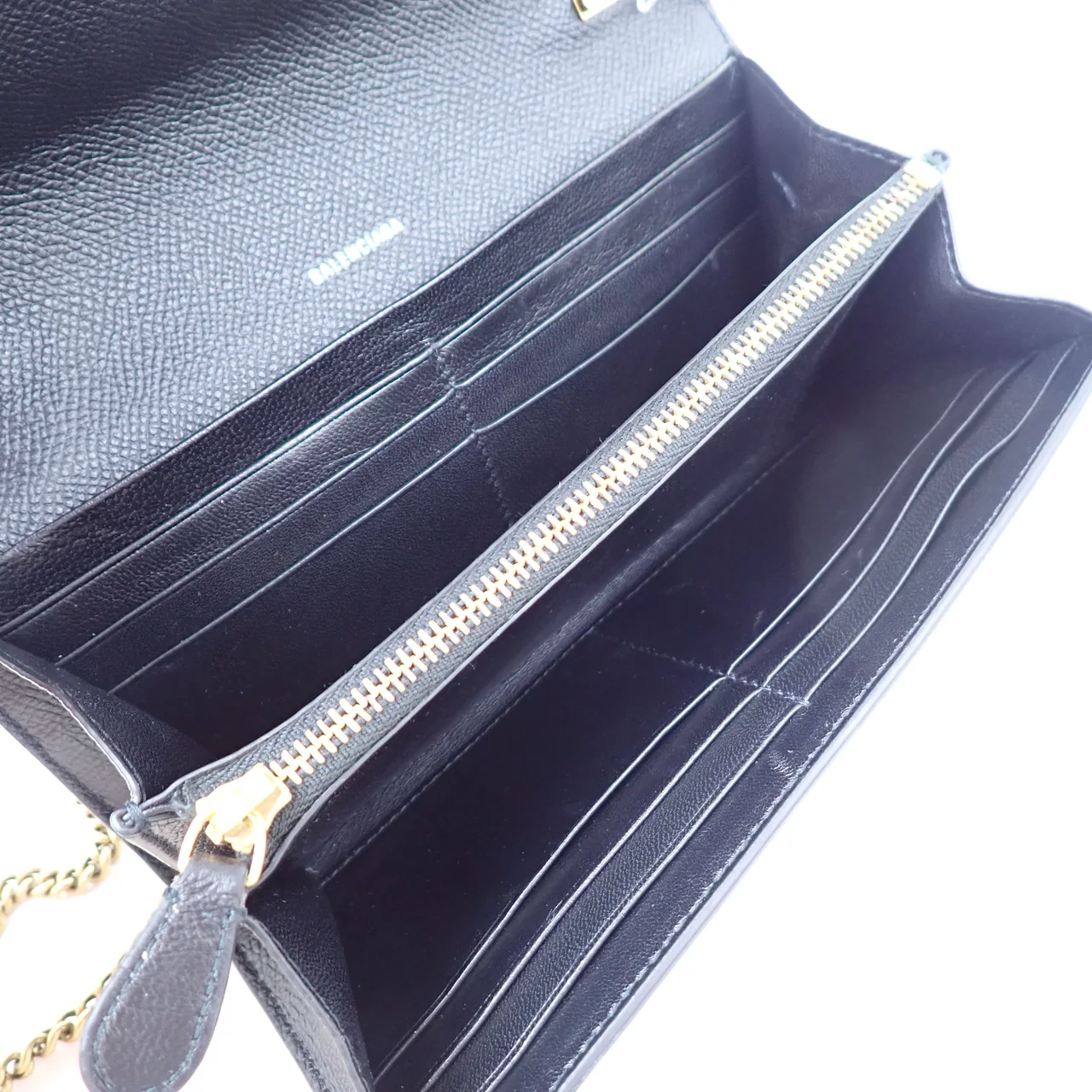 BALENCIAGA WALLET-ON-CHAIN (BLACK) view 8