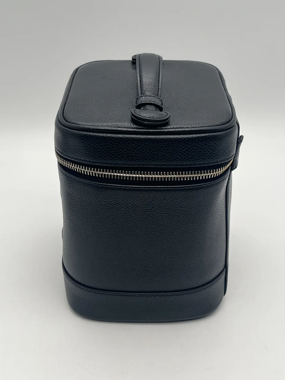 CHANEL CAVIAR COCO MARK VANITY BAG view 5