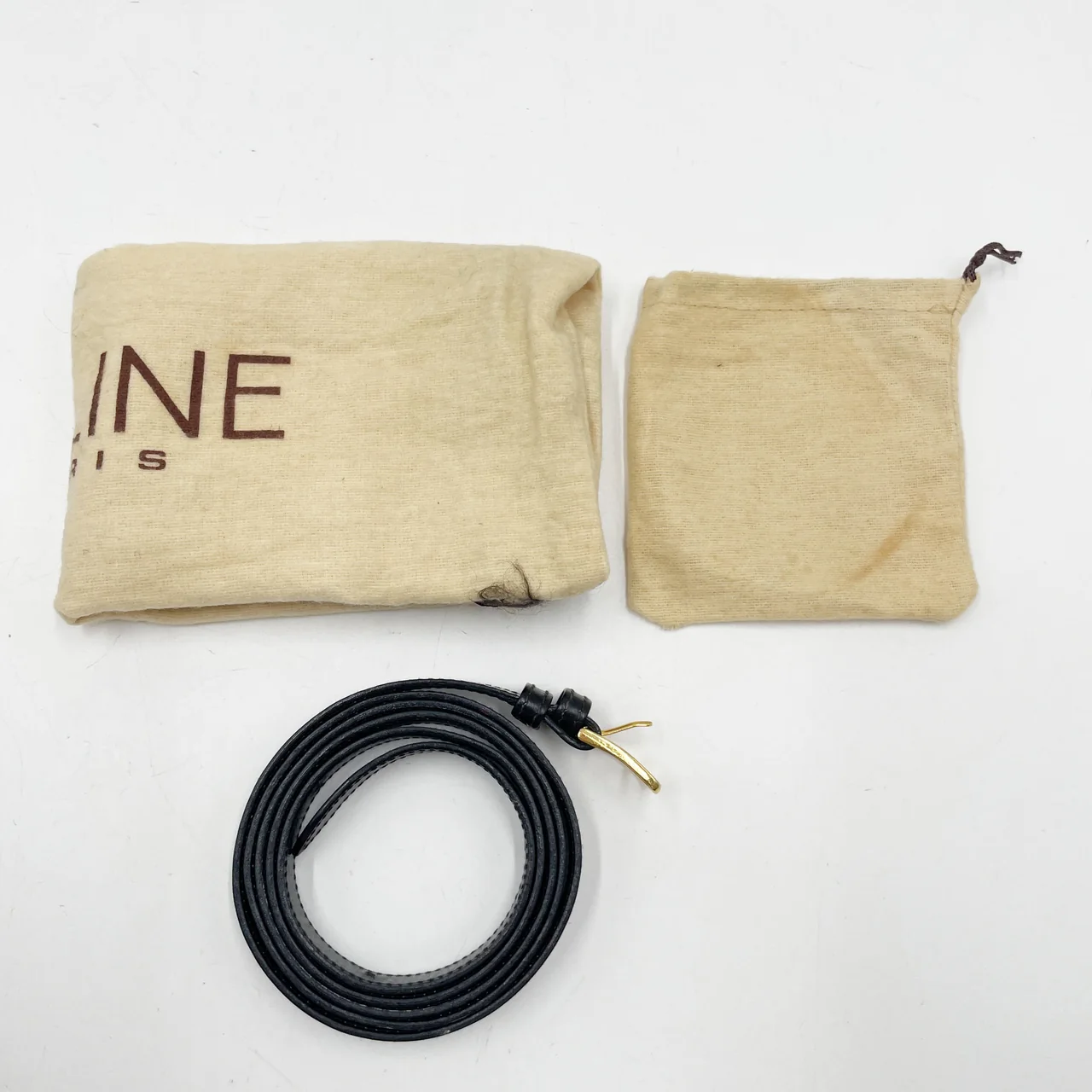 CELINE TWO-WAY BAG (BLACK) view 13