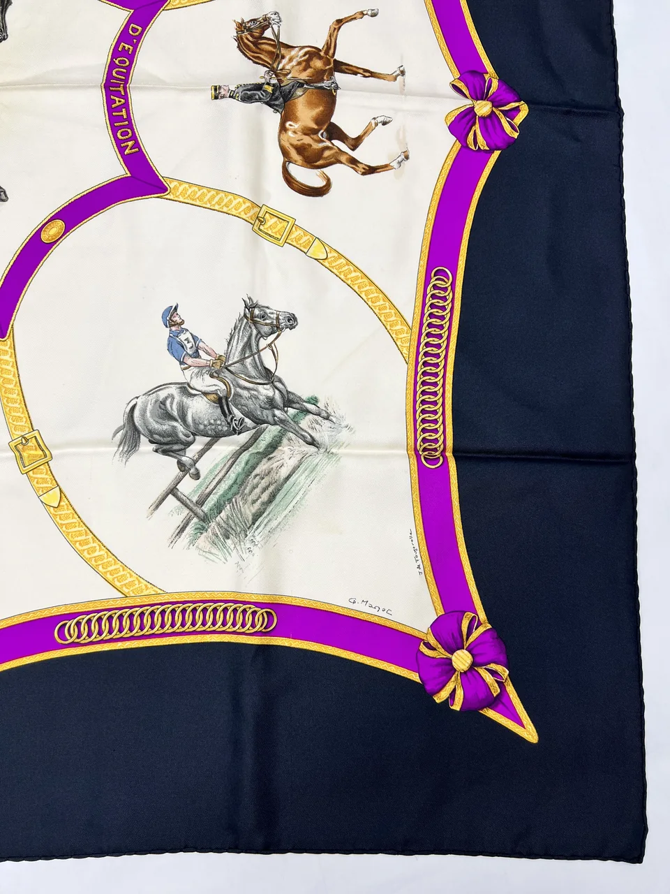 HERMES LE GENERAL L'HOTTE SCARF view 4