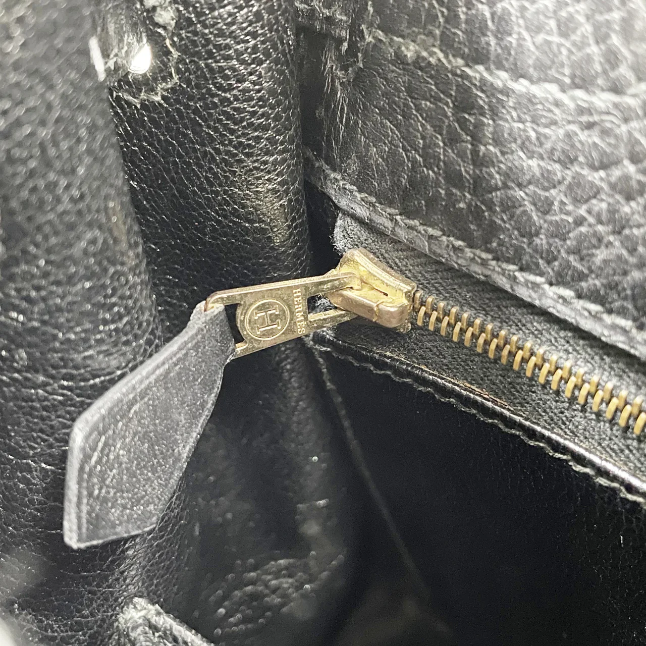 HERMES KELLY 32 (ARDENNES, BLACK, ○X STAMP) view 10