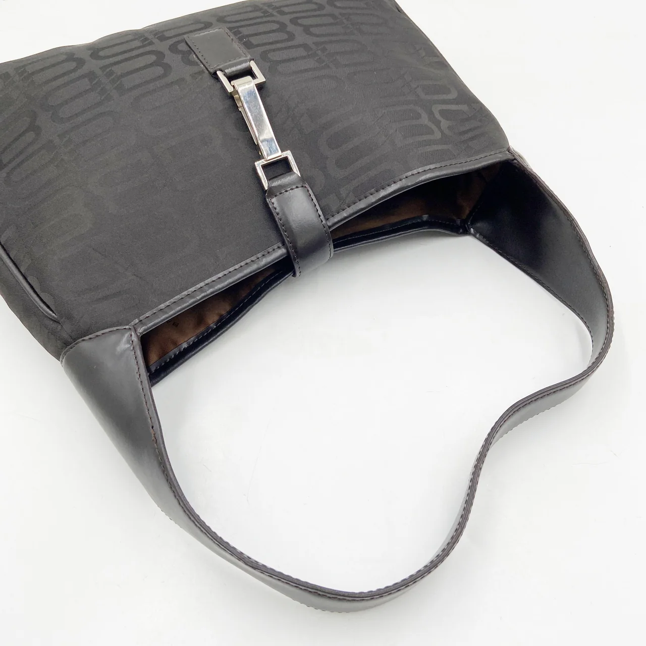 BALENCIAGA NYLON HANDBAG (BLACK) view 7