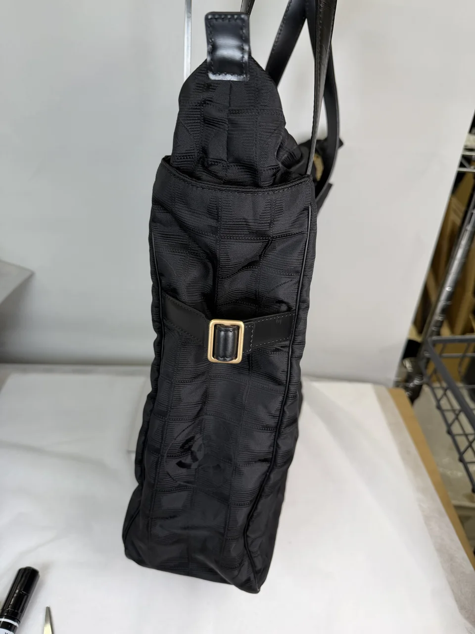 CHANEL NEW TRAVEL LINE TOTE MM view 4