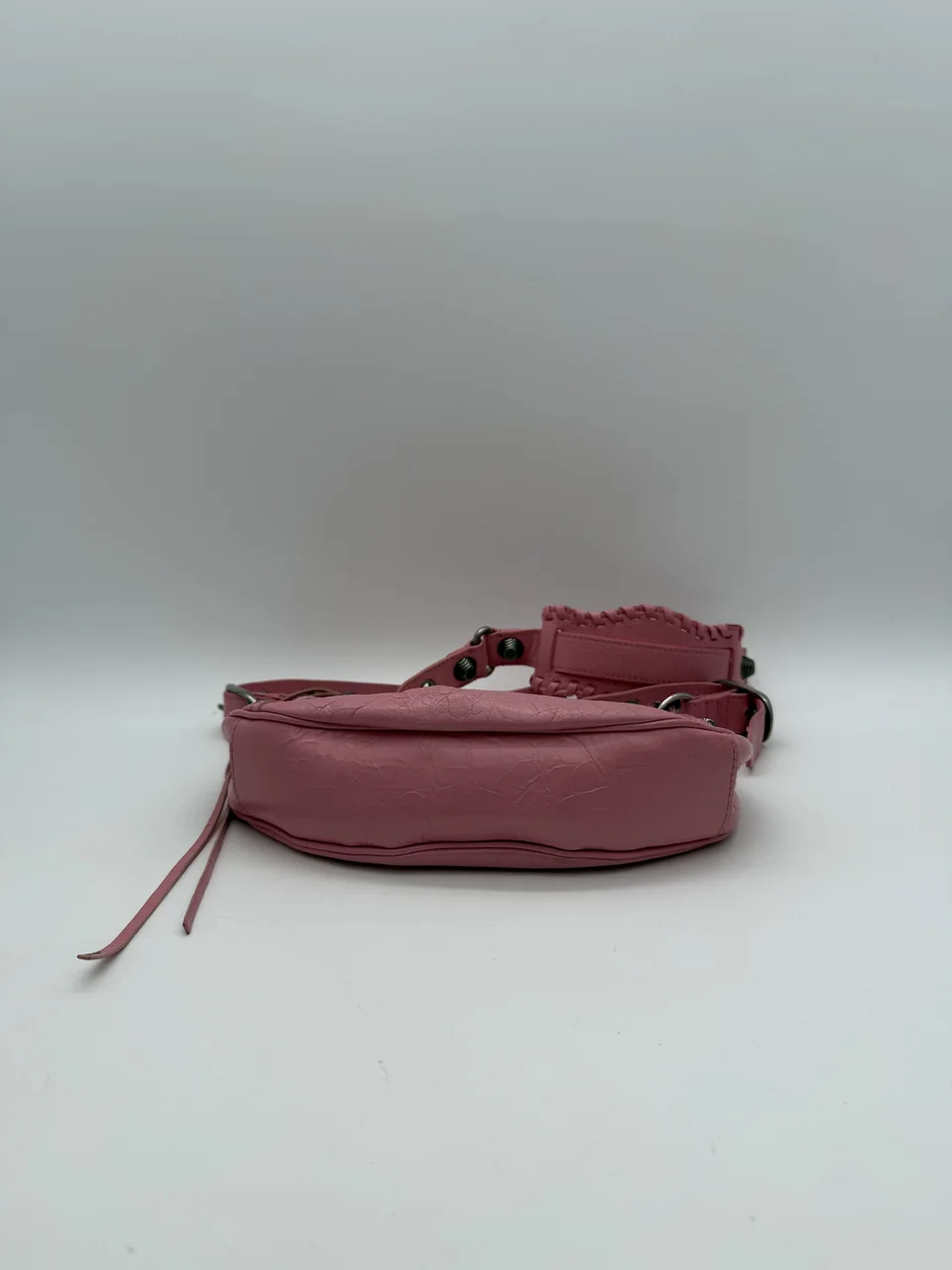 BALENCIAGA LUCA XS SHOULDER BAG (PINK) view 9