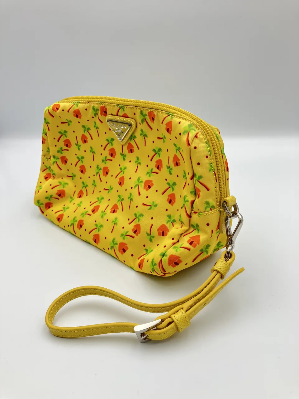 PRADA TESSUTO POUCH (YELLOW) view 5