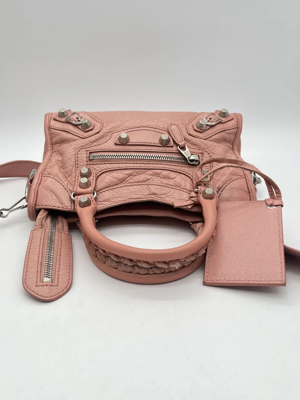 BALENCIAGA CITY TWO-WAY BAG (PINK) view 3